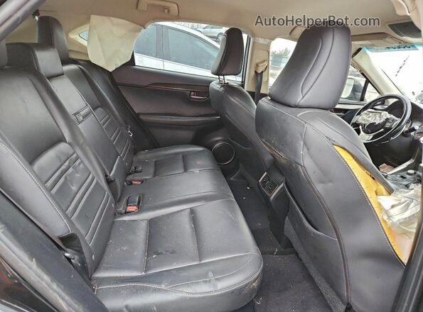 JTJBARBZ3G2071047 2016 LEXUS NX Черный Вид задней части салона