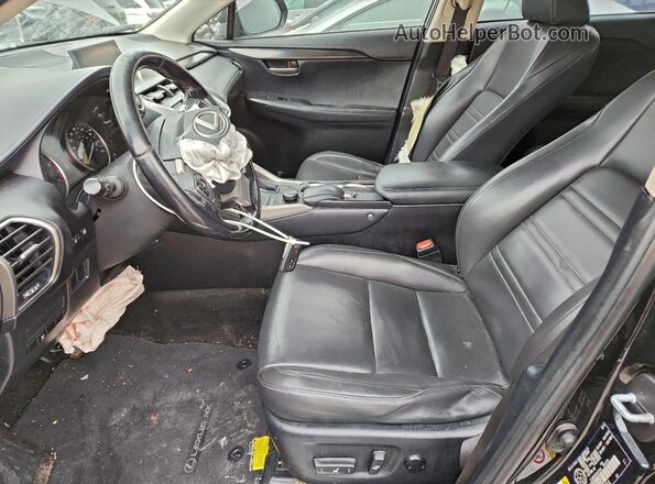 JTJBARBZ3G2071047 2016 LEXUS NX Черный Вид салона спереди