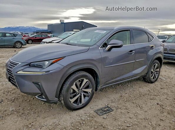 JTJBARBZ3J2167249 2018 LEXUS NX Серый Передняя левая четверть