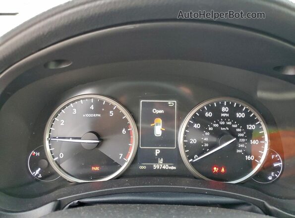 JTJBARBZ3J2167249 2018 LEXUS NX Серый Вид щитка приборов