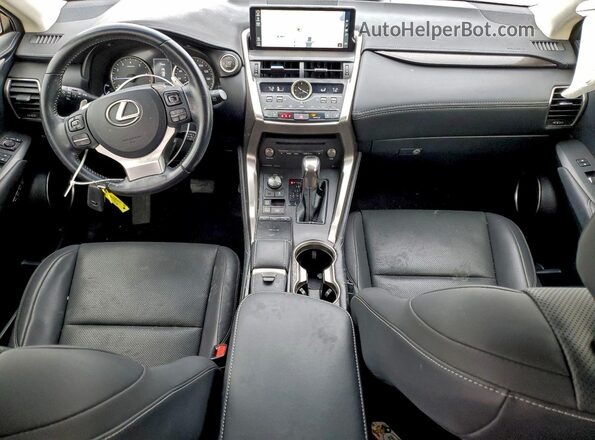 JTJBARBZ3J2167249 2018 LEXUS NX Серый Вид панели приборов