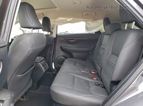 JTJBARBZ3J2167249 2018 LEXUS NX Серый Вид задних сидений
