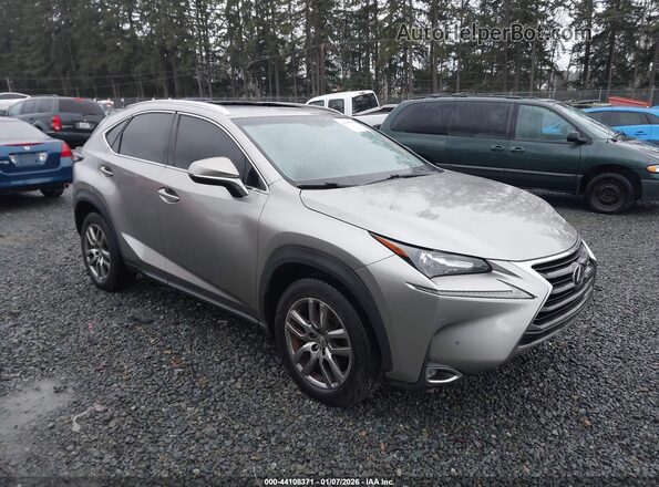 JTJBARBZ4G2060025 2016 LEXUS NX 200T Серый Передняя правая четверть