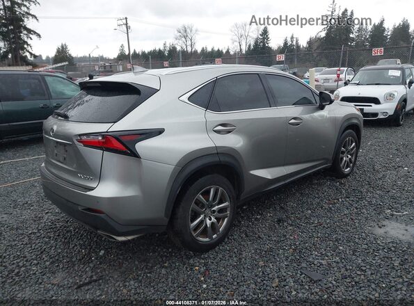 JTJBARBZ4G2060025 2016 LEXUS NX 200T Серый Задняя правая четверть