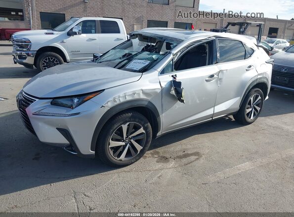 JTJBARBZ4J2174985 2018 LEXUS NX 300 Серебряный Передняя левая четверть