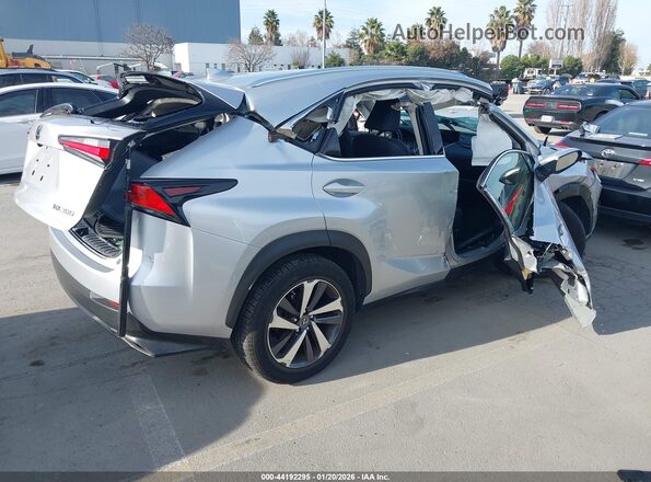 JTJBARBZ4J2174985 2018 LEXUS NX 300 Серебряный Задняя правая четверть