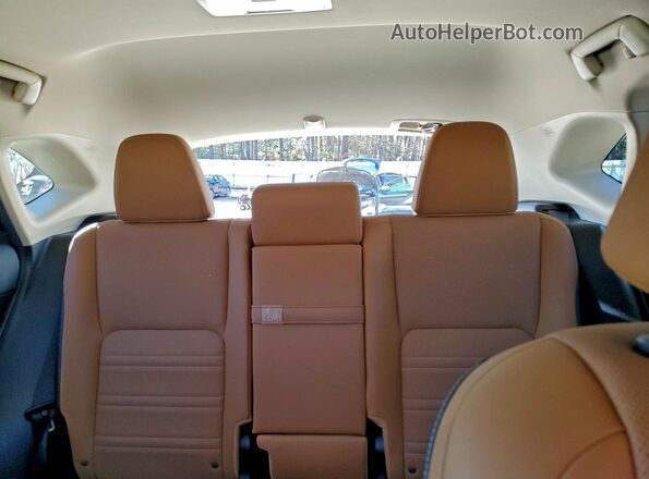 JTJBARBZ5K2185799 2019 LEXUS NX Красный Вид задних сидений