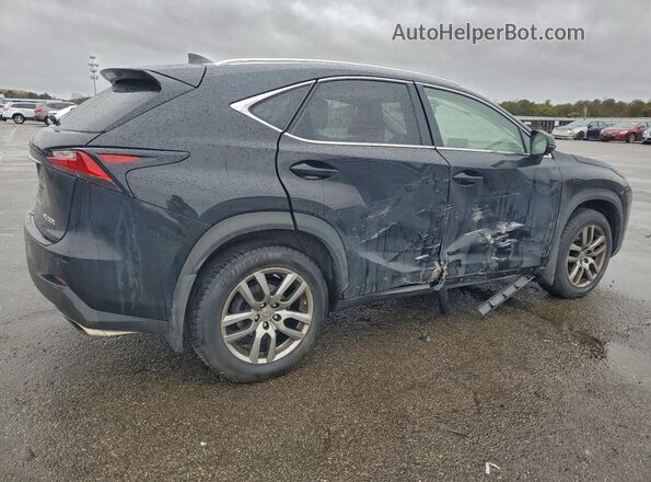 JTJBARBZ6G2092457 2016 LEXUS NX Черный Задняя левая четверть