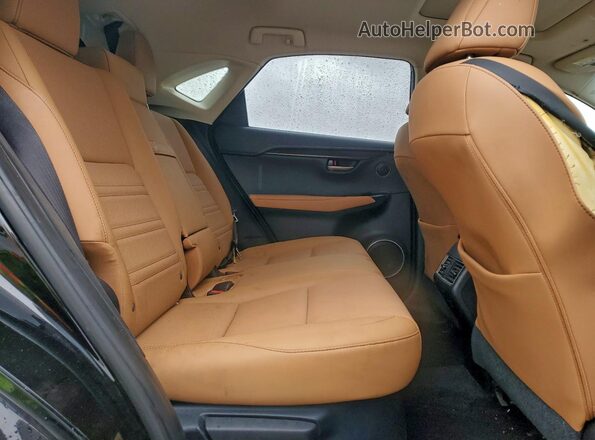 JTJBARBZ6G2092457 2016 LEXUS NX Черный Вид задних сидений