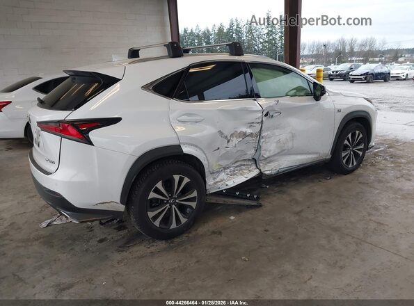 JTJBARBZ7K2182807 2019 LEXUS NX 300 Белый Задняя правая четверть
