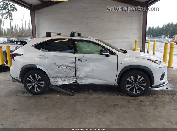 JTJBARBZ7K2182807 2019 LEXUS NX 300 Белый Вид задней части салона