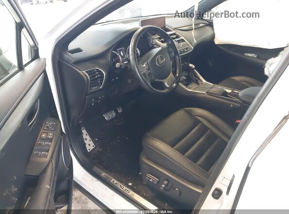 JTJBARBZ7K2182807 2019 LEXUS NX 300 Белый Вид салона спереди