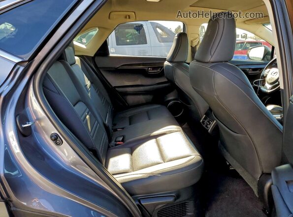JTJBARBZ8G2087809 2016 LEXUS NX Серый Вид задних сидений