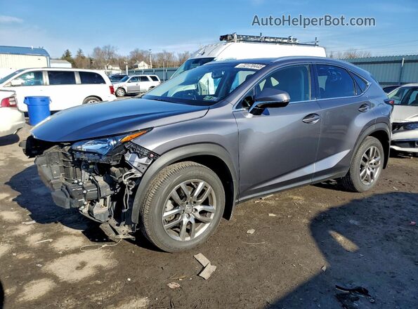 JTJBARBZ8G2087809 2016 LEXUS NX Серый Передняя левая четверть