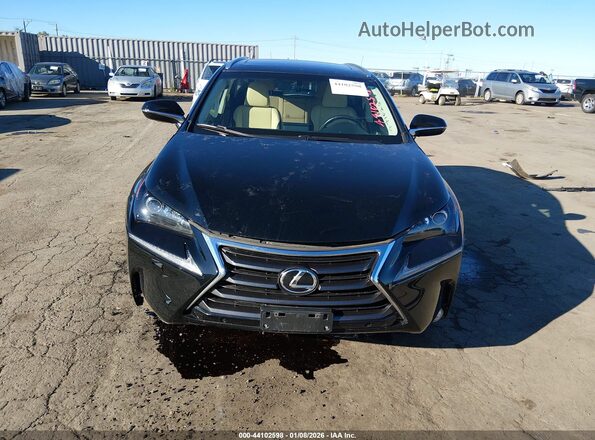 JTJBARBZ8H2097743 2017 LEXUS NX 200T Черный Вид задней части салона
