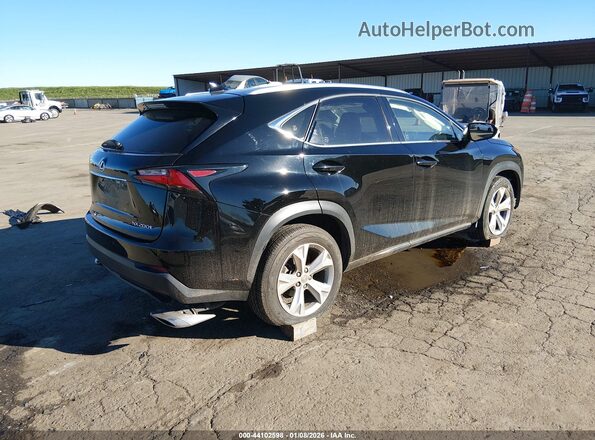 JTJBARBZ8H2097743 2017 LEXUS NX 200T Черный Задняя правая четверть