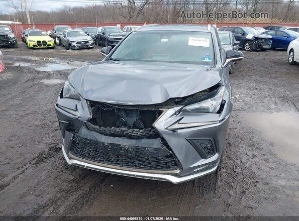 JTJBARBZ8K2180693 2019 LEXUS NX 300 Серый Вид спереди