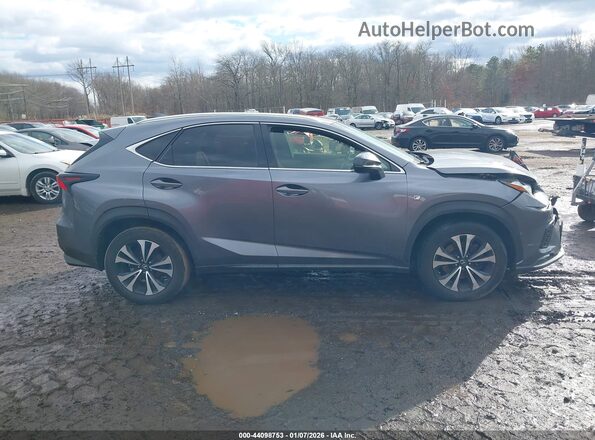 JTJBARBZ8K2180693 2019 LEXUS NX 300 Серый Вид задней части салона