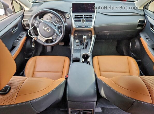JTJBARBZ8K2186929 2019 LEXUS NX Серый Вид панели приборов