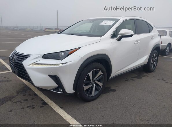 JTJBARBZ9J2149046 2018 LEXUS NX 300 Белый Передняя левая четверть