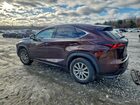 2019 Lexus Nx 300 Base Burgundy vin: JTJBARBZ9K2187698
