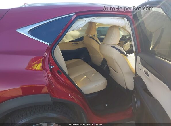 JTJBJRBZ3H2062396 2017 LEXUS NX 300H Красный Вид наклейки с VIN-кодом
