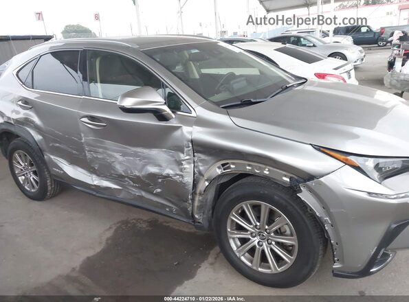 JTJBJRBZ6K2122856 2019 LEXUS NX 300H Серый Вид спереди