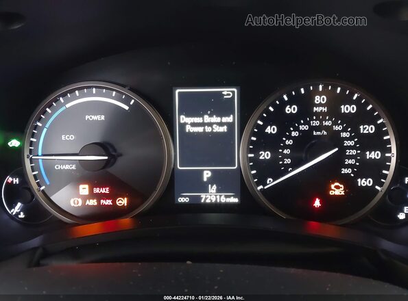 JTJBJRBZ6K2122856 2019 LEXUS NX 300H Серый Вид задних сидений