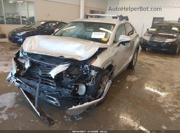 JTJBJRBZ8K2114029 2019 LEXUS NX 300H Серебряный Передняя левая четверть
