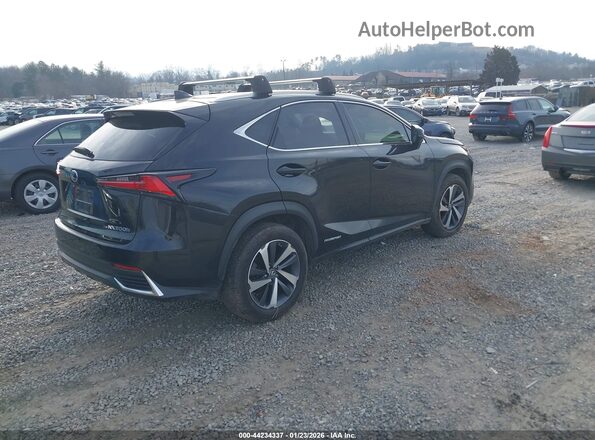 JTJBJRBZXK2100956 2019 LEXUS NX 300H Черный Задняя правая четверть