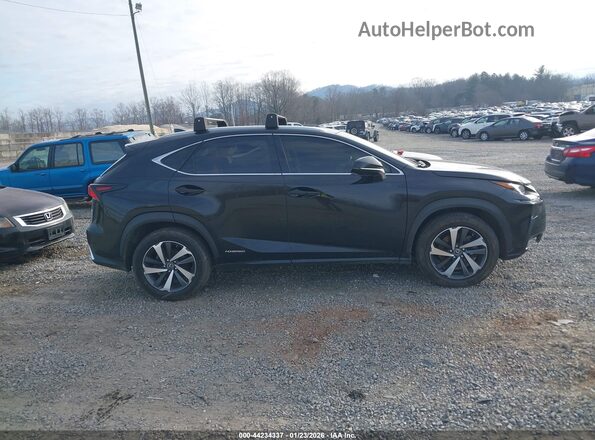 JTJBJRBZXK2100956 2019 LEXUS NX 300H Черный Вид задней части салона