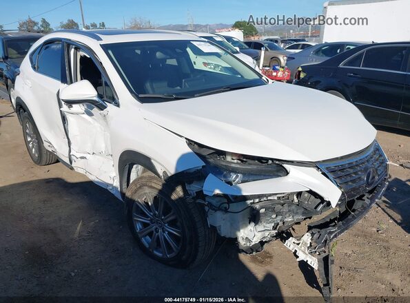 JTJBJRBZXK2103176 2019 LEXUS NX 300H Белый Передняя правая четверть
