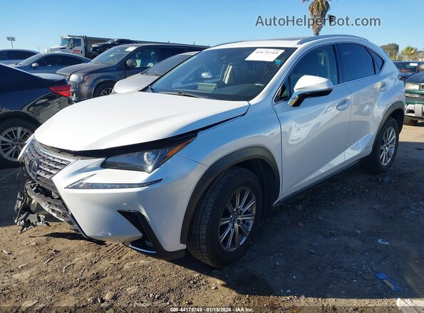 JTJBJRBZXK2103176 2019 LEXUS NX 300H Белый Передняя левая четверть