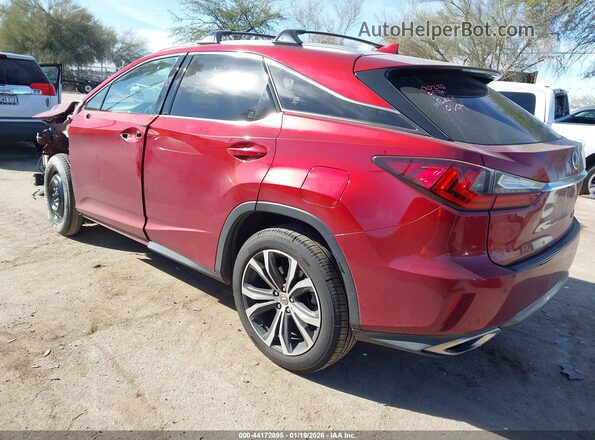 JTJBZMCA0G2000392 2016 LEXUS RX 350 Red Trasero izquierdo