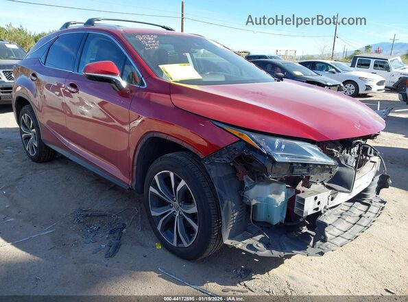 JTJBZMCA0G2000392 2016 LEXUS RX 350 Red Delantero derecho