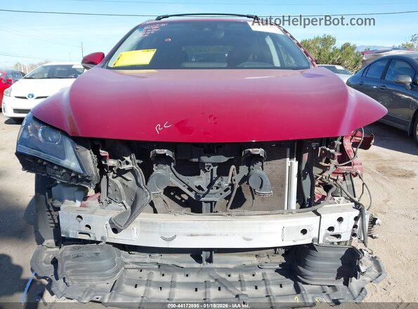 JTJBZMCA0G2000392 2016 LEXUS RX 350 Red Vista interior trasera