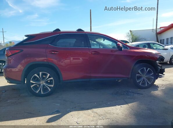 JTJBZMCA0G2000392 2016 LEXUS RX 350 Red Vista interior de 360 grados