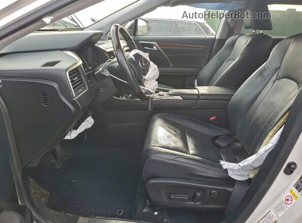 JTJBZMCA0G2000876 2016 LEXUS RX Белый Вид салона спереди