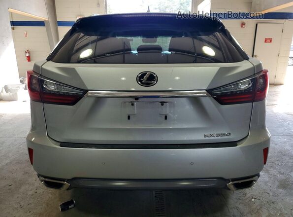 JTJBZMCA2G2003200 2016 LEXUS RX Silver Widok z tyłu