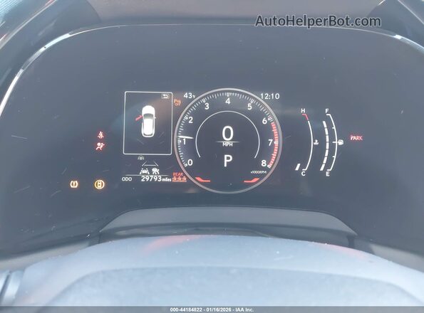 JTJCHMAA4R2013630 2024 LEXUS RX 350 Фиолетовый Вид задних сидений