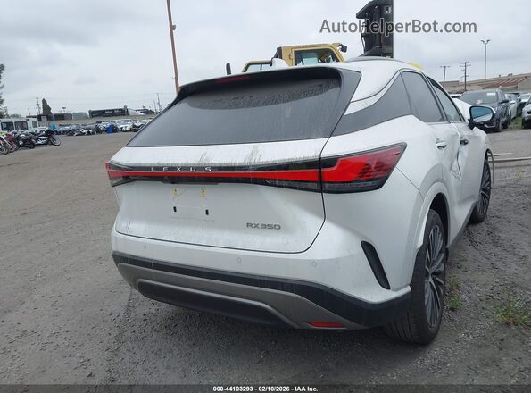 JTJCHMAA4R2014700 2024 LEXUS RX 350 Белый Задняя правая четверть