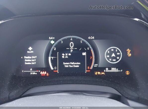 JTJCHMAA5S2030989 2025 LEXUS RX 350 Красный Вид задних сидений
