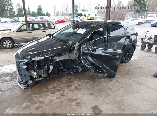 JTJCKCEZ2T5043050 2026 LEXUS NX 350H Black წინა მარცხენა ხედი სამი მეოთხედიდან