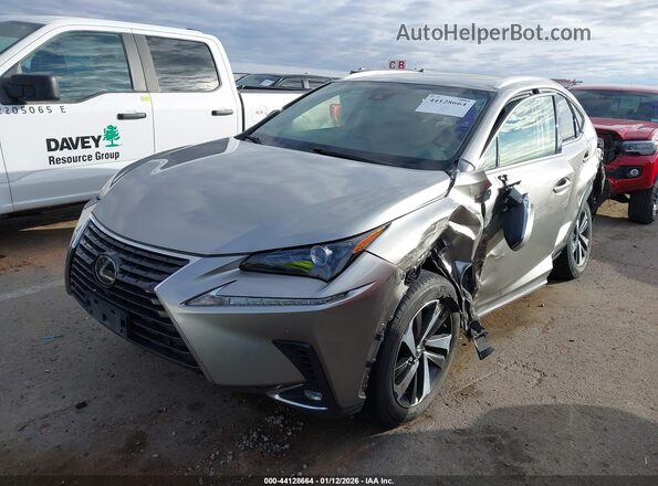 JTJDARBZ0L2165020 2020 LEXUS NX 300 Beige Vista tres cuartos delantera izquierda