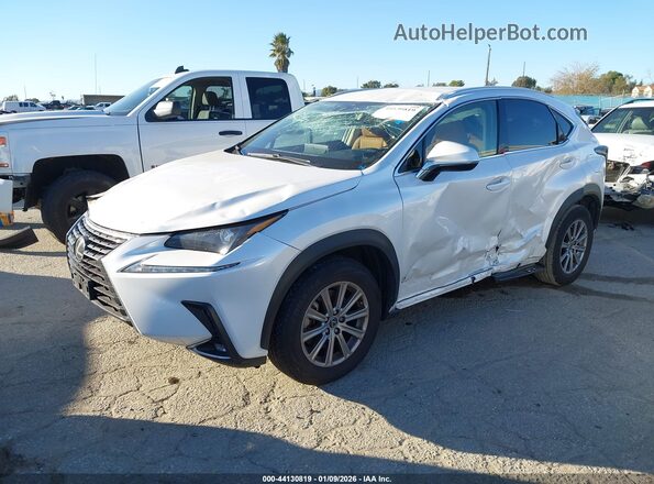 JTJDARBZ9M5023961 2021 LEXUS NX 300 Белый Передняя левая четверть