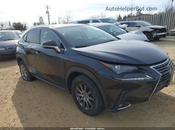 JTJDARDZ6L2222852 2020 LEXUS NX 300 Black წინა მარჯვენა