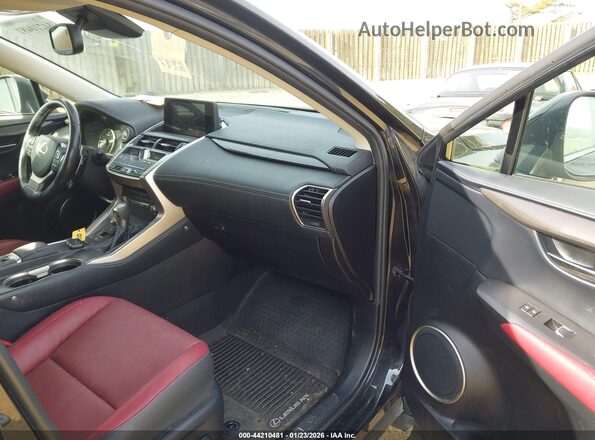 JTJDARDZ6L2222852 2020 LEXUS NX 300 Black წინა სალონის ხედი