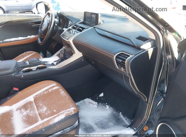 JTJDARDZ6L5010354 2020 LEXUS NX 300 Black Widok wnętrza z przodu
