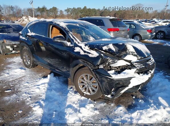 JTJDARDZ6L5010354 2020 LEXUS NX 300 Black Widok z przodu