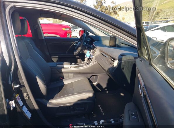 JTJDGKCA4J2005511 2018 LEXUS RX 450HL Черный Вид салона спереди